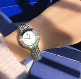 Swarovski Lovely Crystals Mini White Dial Silver Steel Strap Watch for Women - 5242901 Buy Now By Swarovski