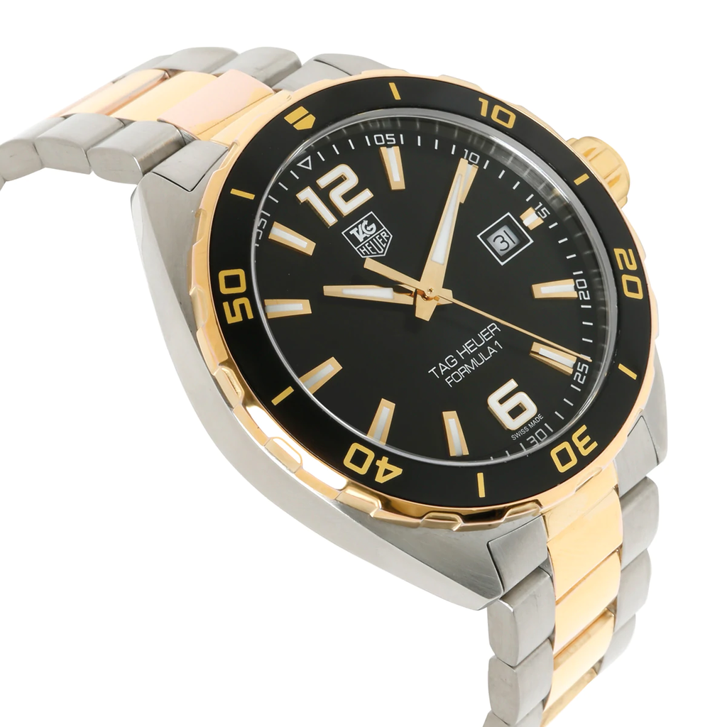 Tag Heuer Formula 1 Quartz Black Dial Two Tone Steel Strap Watch for Men - WAZ1121.BB0879 Buy Now By Tag Heuer