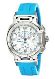 Tissot T Race Chronograph White Dial Brown Rubber Strap Watch for Women - T048.217.17.017.02 Buy Now By Tissot