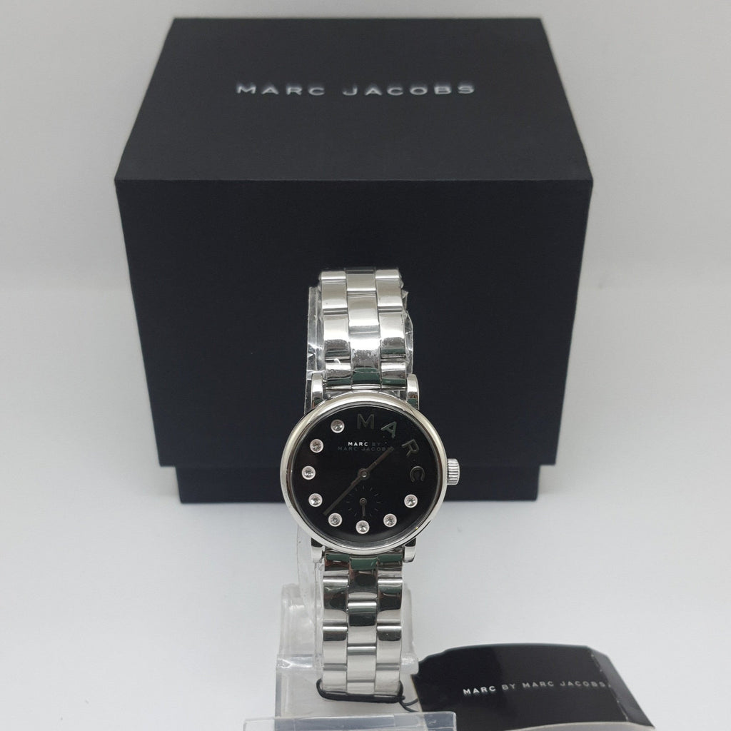 Marc Jacobs Blade Black Dial Silver Steel Strap Watch for Women - MBM8672 Buy Now By Marc Jacobs