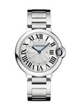 Cartier Ballon Bleu De Cartier Silver Dial Silver Steel Strap Watch for Women - W69011Z4 Buy Now By Cartier
