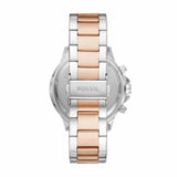 Fossil Perfect Boyfriend Mother of Pearl Dial Two Tone Steel Strap Watch for Women - ES4135 Buy Now By Fossil