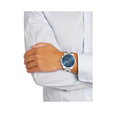 Hugo Boss Grand Prix Blue Dial Silver Steel Strap Watch for Men - 1513478 Buy Now By Hugo Boss