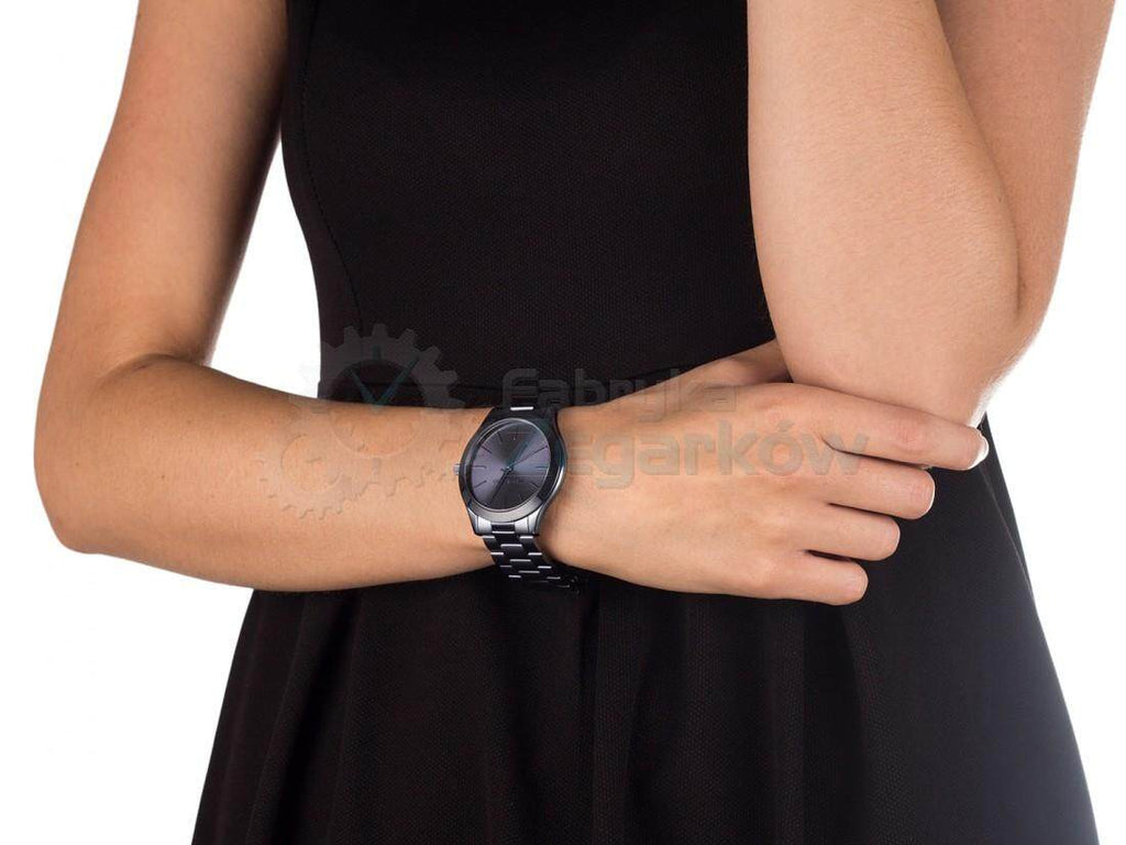 Michael Kors Runway Quartz Blue Dial Blue Steel Strap Watch For Women - MK3419 Buy Now By Michael Kors