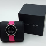 Marc Jacobs Roxy Black Dial Pink Leather Strap Watch for Women - MJ1535 Buy Now By Marc Jacobs