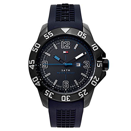 Tommy Hilfiger Sport Multifunction Black Dial Black Rubber Strap Watch for Men - 1790983 Buy Now By Tommy Hilfiger