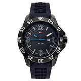 Tommy Hilfiger Sport Multifunction Black Dial Black Rubber Strap Watch for Men - 1790983 Buy Now By Tommy Hilfiger