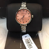 Marc Jacobs Sally Orange Dial Silver Steel Strap Watch for Women - MBM3365 Buy Now By Marc Jacobs