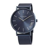 Coach Perry Blue Dial Blue Mesh Bracelet Watch for Women - 14503485 Buy Now By Coach