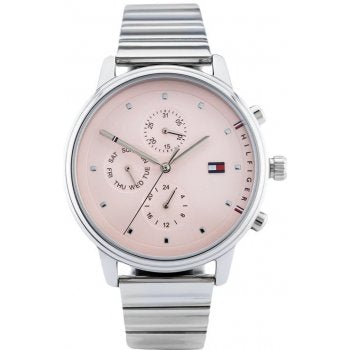 Tommy Hilfiger Blake Pink Dial Silver Steel Strap Watch for Women - 1781904 Buy Now By Tommy Hilfiger