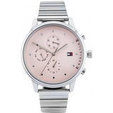 Tommy Hilfiger Blake Pink Dial Silver Steel Strap Watch for Women - 1781904 Buy Now By Tommy Hilfiger
