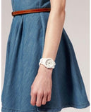 Michael Kors Ceramic White Dial White Steel Strap Watch for Women - MK5387 Buy Now By Michael Kors