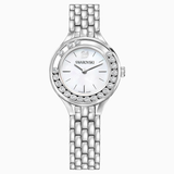Swarovski Lovely Crystals Mini White Dial Silver Steel Strap Watch for Women - 5242901 Buy Now By Swarovski