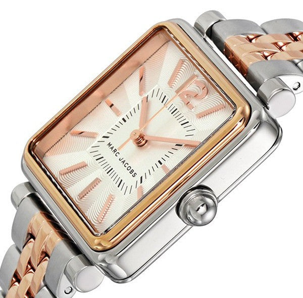 Marc Jacobs Vic Silver Dial Two Tone Steel Strap Watch for Women - MJ3463 Buy Now By Marc Jacobs