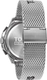 Tommy Hilfiger Digital Black Dial Silver Mesh Bracelet Watch For Men - 1791765 Buy Now By Tommy Hilfiger