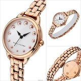 Marc Jacobs Betty White Dial Rose Gold Steel Strap Watch for Women - MJ3496 Buy Now By Marc Jacobs