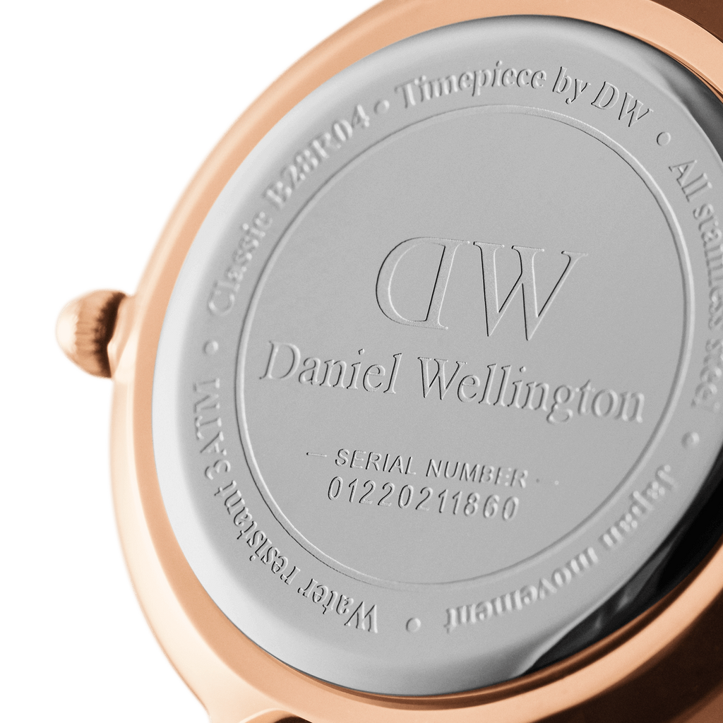 Daniel Wellington Classic Petite Sheffield White Dial Black Leather Strap Watch For Women - DW00100230 Buy Now By Daniel Wellington