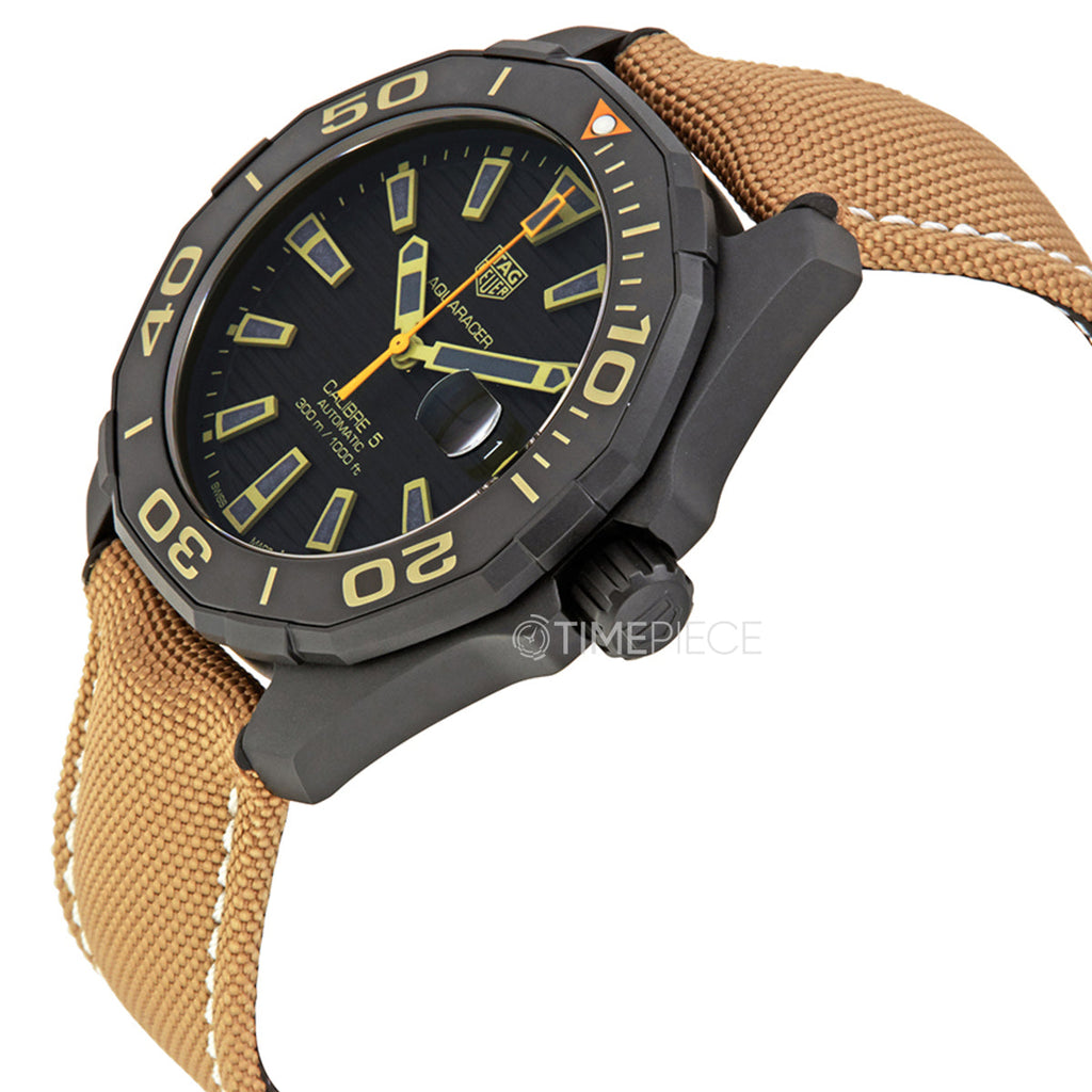 Tag Heuer Aquaracer Black Dial Watch for Men - WAY208C.FC6383 Buy Now By Tag Heuer