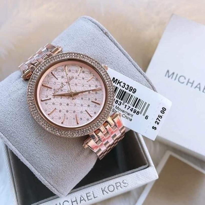Michael Kors Nia Quartz Gold Dial Gold Steel Strap Watch For Women - MK3989 Buy Now By Michael Kors