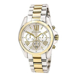 Michael Kors Bradshaw Chronograph Silver Dial Two Tone Steel Strap Watch For Women - MK5912 Buy Now By Michael Kors