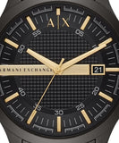 Armani Exchange Hampton Chronograph Black Dial Black Steel Strap Watch For Men - AX2413 Buy Now By Armani Exchange