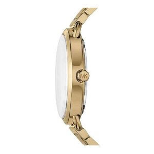 Michael Kors Portia Black Dial Gold Steel Strap Watch for Women - MK3788 Buy Now By Michael Kors