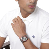 Emporio Armani Sigma Quartz Grey Dial Grey Steel Strap Watch For Men - AR11178 Buy Now By Emporio Armani