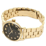 Marc Jacobs Baker Dexter Black Dial Gold Steel Strap Watch for Women - MBM3421 Buy Now By Marc Jacobs