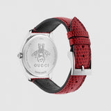 Gucci G-Timeless Cherry Red Mother of Pearl Dial 27mm Watch For Women - YA126584 Buy Now By Gucci
