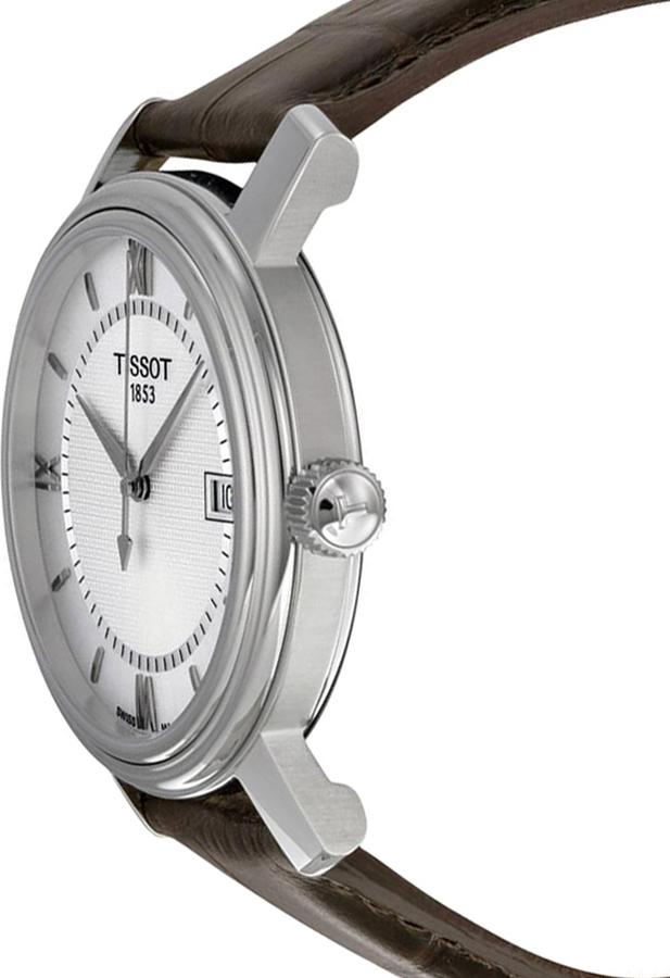 Tissot T Classic Bridgeport Silver Dial Brown Leather Strap Watch For Men - T097.410.16.038.00 Buy Now By Tissot