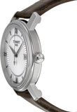 Tissot T Classic Bridgeport Silver Dial Brown Leather Strap Watch For Men - T097.410.16.038.00 Buy Now By Tissot