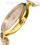 Versace Olympo Quartz White Dial Beige Leather Strap Watch for Women - VAN050016 Buy Now By Versace