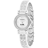 Coach Madison White Dial Silver Steel Strap Watch for Women - 14502201 Buy Now By Coach