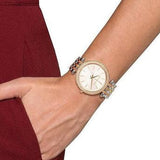 Michael Kors Darci Silver Dial Two Tone Stainless Steel Strap Watch for Women - MK3203 Buy Now By Michael Kors