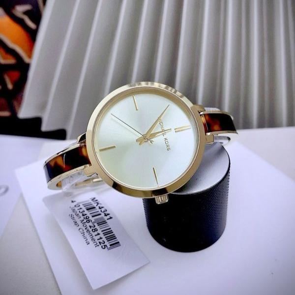 Michael Kors Jaryn Quartz Gold Dial Two Tone Steel Strap Watch for Women - MK4341 Buy Now By Michael Kors