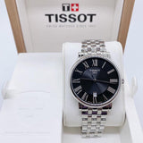 Tissot Carson Premium Black Dial Silver Steel Strap Watch For Men - T122.410.11.053.00 Buy Now By Tissot