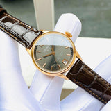 Tissot Chemin Des Tourelles Powermatic 80 Lady Brown Dial Brown Leather Strap Watch For Women - T099.207.36.447.00 Buy Now By Tissot