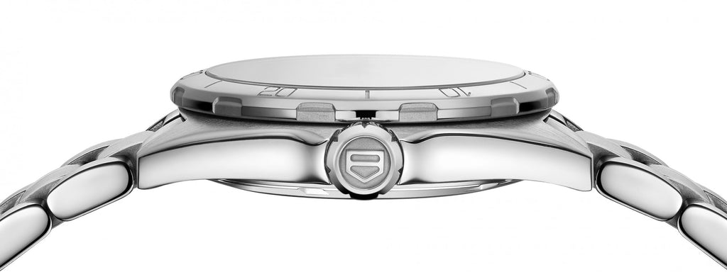 Tag Heuer Formula 1 Quartz Mother of Pearl White Dial Silver Steel Strap Watch for Women - WBJ1418.BA0664 Buy Now By Tag Heuer