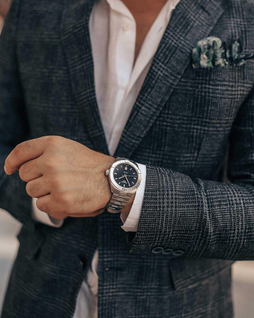 Tissot PR 100 Sport Blue Dial Silver Steel Strap Watch For Men - T101.610.11.041.00 Buy Now By Tissot