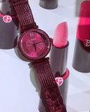 Guess Soho Pink Dial Pink Mesh Bracelet Watch For Women - W0638L6 Buy Now By Guess