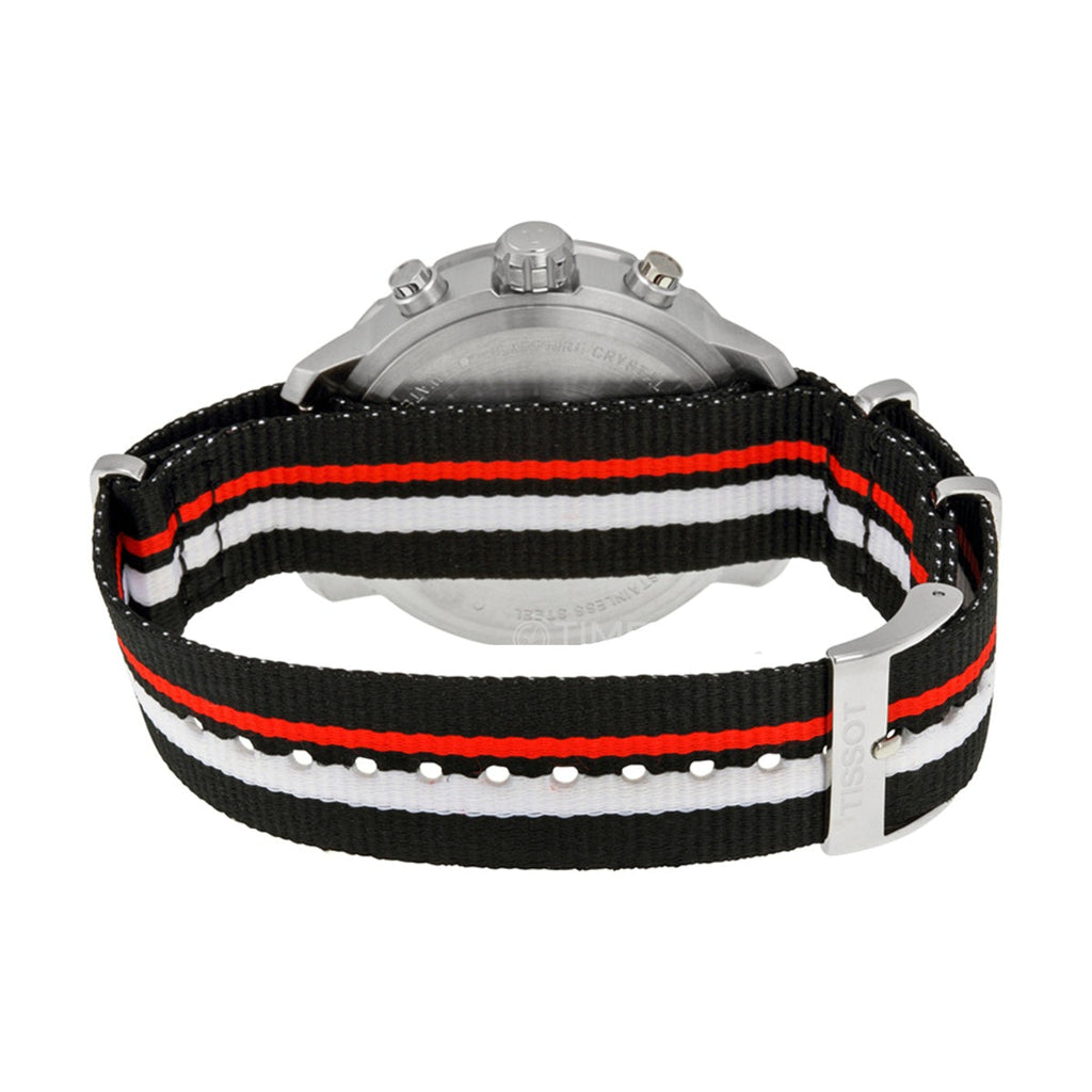 Tissot T Sport Quickster Chronograph NATO Watch For Men - T095.417.17.037.01 Buy Now By Tissot