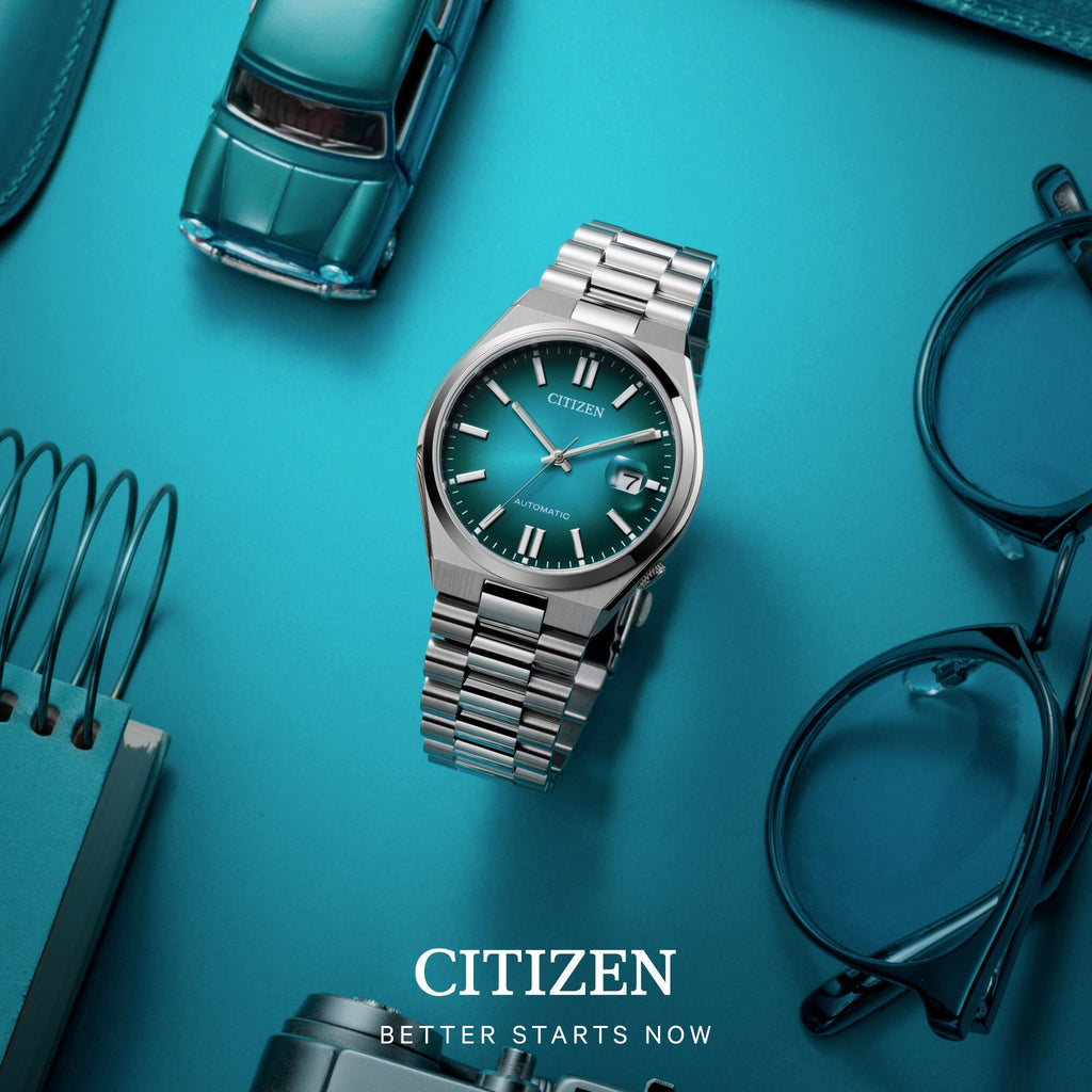 Citizen Tsuyosa Automatic Blue Dial Silver Steel Strap Watch For Men - NJ0151-88X Buy Now By Citizen