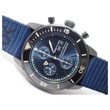 Breitling Superocean Heritage Chronograph 44 Outerknown Blue Dial Blue NATO Strap Watch for Men - M133132A1C1W1 Buy Now By Breitling