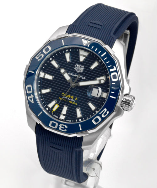 Tag Heuer Aquaracer Blue Dial Watch for Men - WAY201B.FT6150 Buy Now By Tag Heuer