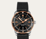 Breitling Superocean Heritage II B20 42mm Black Dial Black Mesh Bracelet Mens Watch - UB2010121B1S1 Buy Now By Breitling