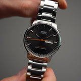 Mido Commander II Automatic Chronometer Grey Dial Silver Steel Strap Watch For Men - M021.431.11.061.01 Buy Now By Mido