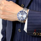 Citizen Promaster Marine Blue Dial Silver Steel Strap Watch For Men - BN0191-80L Buy Now By Citizen