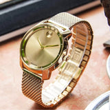 Movado Bold Gold Dial Gold Mesh Bracelet Watch for Women - 3600242 Buy Now By Movado
