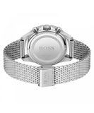Hugo Boss Admiral Green Dial Silver Mesh Bracelet Watch for Men - 1513905 Buy Now By Hugo Boss