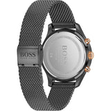 Hugo Boss Associate Black Dial Black Mesh Bracelet Watch for Men - 1513811 Buy Now By Hugo Boss